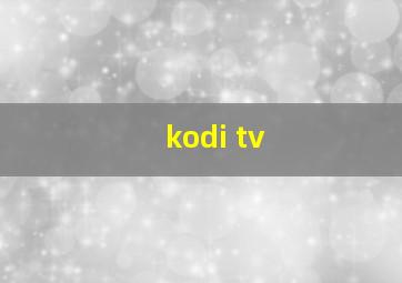 kodi tv